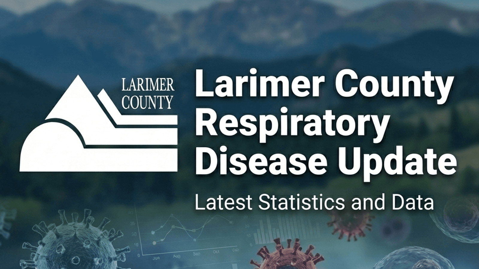 A graphic showing The Noco Herald and Larimer County logo announcing a respiratory disease update.
