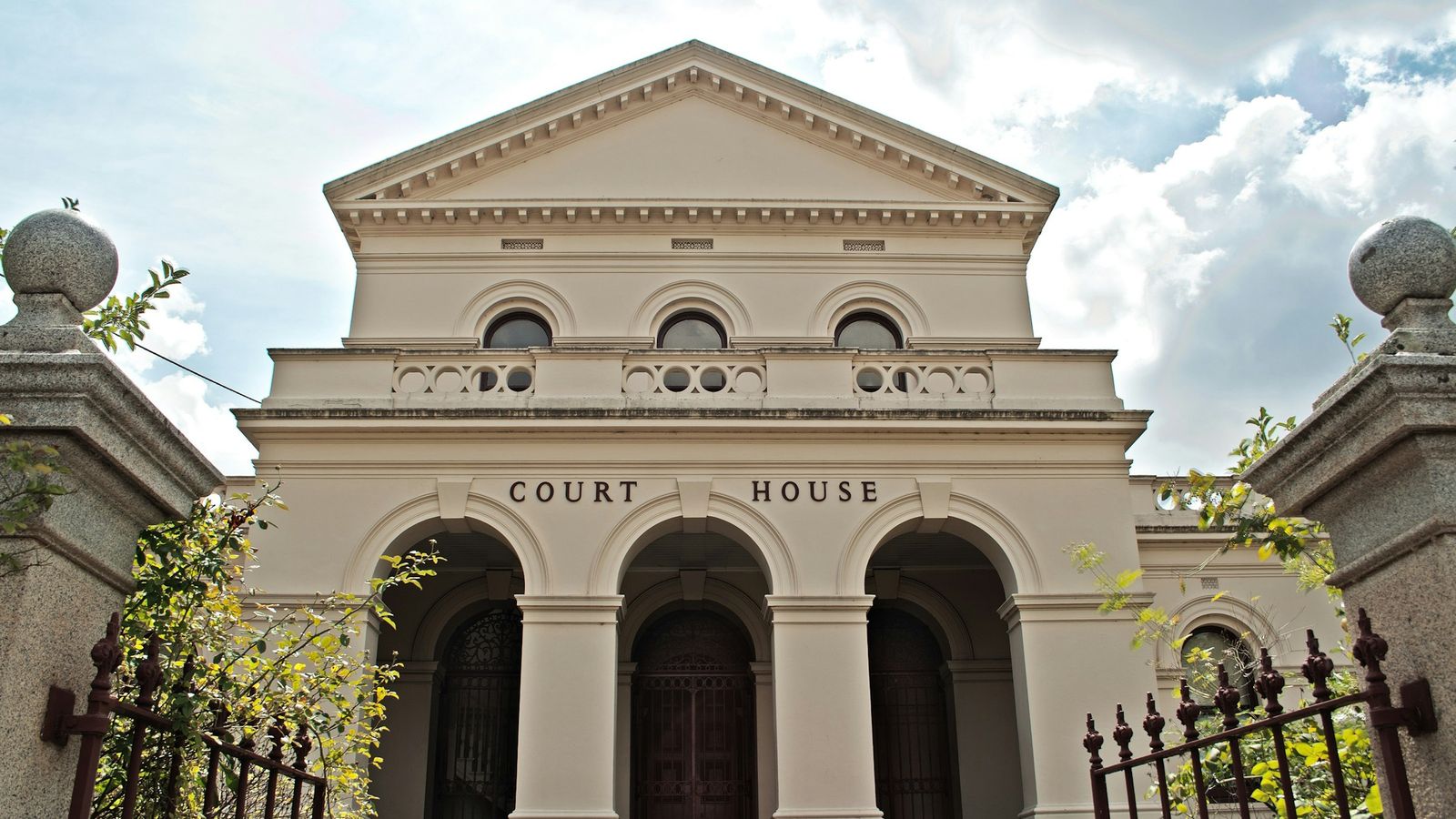 A court house.